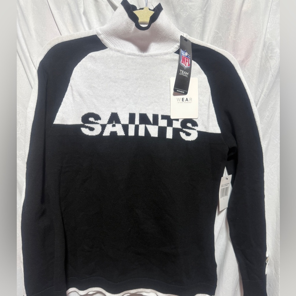 NFL NO Saints Sweater Ladies S